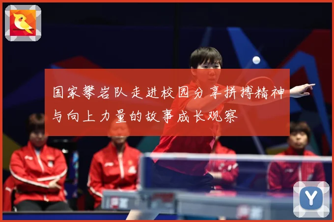 国家攀岩队走进校园分享拼搏精神与向上力量的故事成长观察